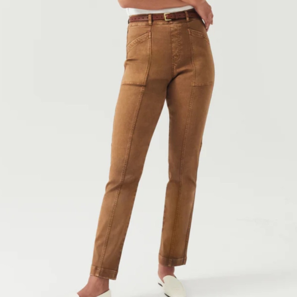 Spanx Stretch Twill Straight Leg Pant NWT Size Medium